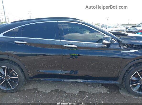 3PCAJ5JR6RF102641 2024 INFINITI QX55 Black Widok wnętrza z tyłu