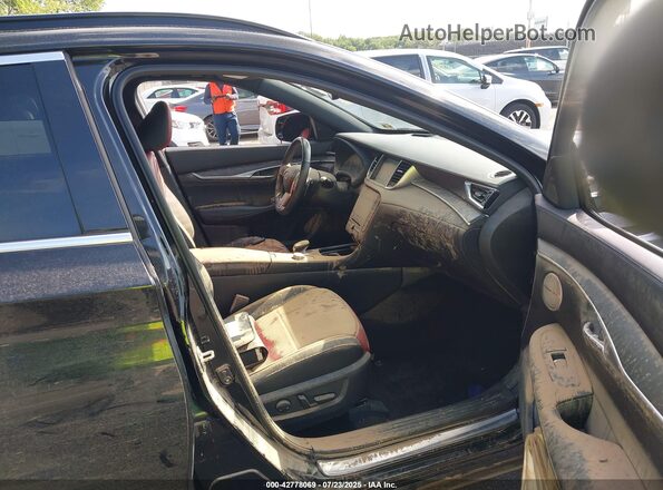 3PCAJ5L34NF101507 2022 INFINITI QX55 Black Front interior view