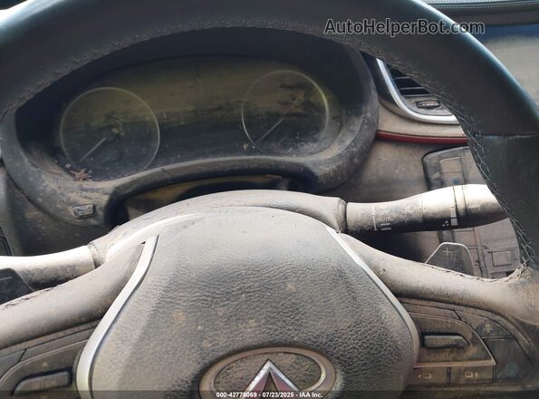 3PCAJ5L34NF101507 2022 INFINITI QX55 Black Rear seats view