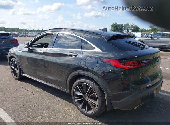 3PCAJ5L34NF101507 2022 INFINITI QX55 Black Rear left