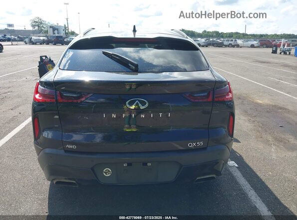 3PCAJ5L34NF101507 2022 INFINITI QX55 Black 