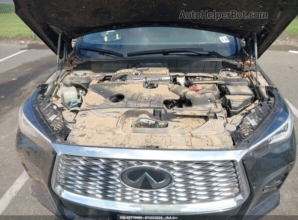 3PCAJ5L34NF101507 2022 INFINITI QX55 Black Rear view