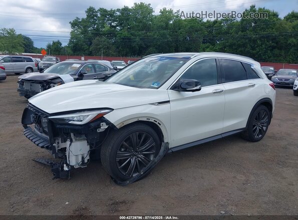 3PCAJ5M34LF108937 2020 INFINITI QX50 Белый Вид спереди