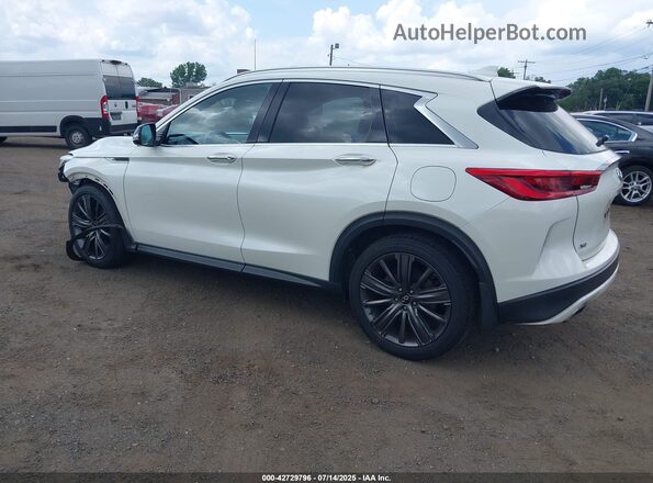3PCAJ5M34LF108937 2020 INFINITI QX50 Белый Задняя левая четверть