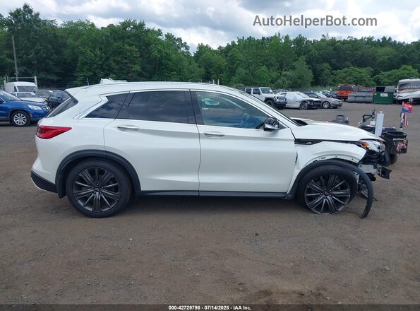 3PCAJ5M34LF108937 2020 INFINITI QX50 Белый Вид задней части салона