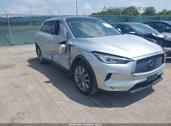 3PCAJ5M37LF105515 2020 INFINITI QX50 Серый Передняя правая четверть