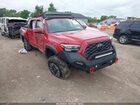 2021 Toyota Tacoma Trd Off-road Red vin: 3TMCZ5AN9MM440876