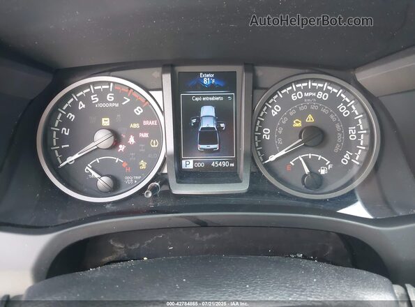 3TMDZ5BN5PM154398 2023 TOYOTA TACOMA Black Vista de los asientos traseros