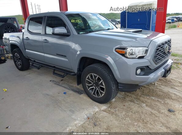 3TYCZ5ANXMT035307 2021 TOYOTA TACOMA Gray Delantero derecho
