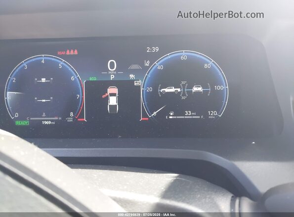 3TYLC5LN0ST016423 2025 TOYOTA TACOMA HYBRID Gray Հետևի նստատեղերի տեսք