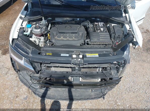 3VV3B7AX2MM108894 2021 VOLKSWAGEN TIGUAN White Widok z tyłu