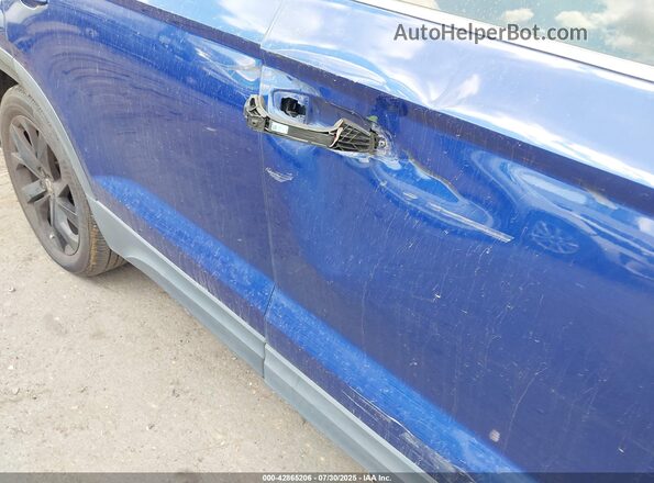 3VVLX7B24NM004445 2022 VOLKSWAGEN TAOS Синий 