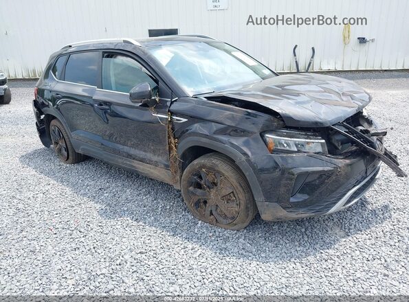 3VVNX7B2XPM342136 2023 VOLKSWAGEN TAOS Black Przód prawy