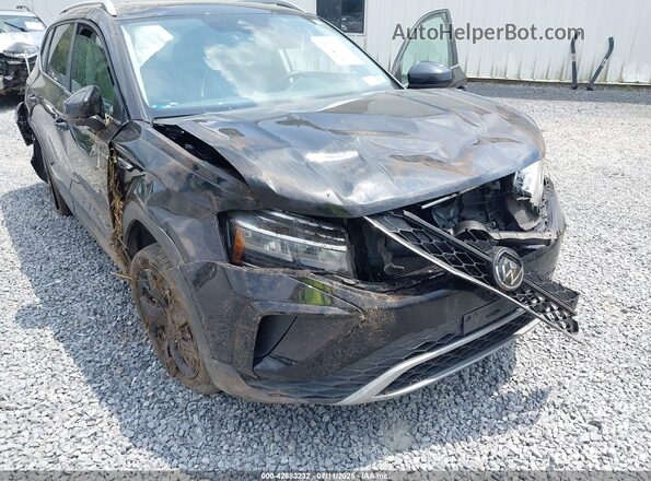 3VVNX7B2XPM342136 2023 VOLKSWAGEN TAOS Black Widok z przodu