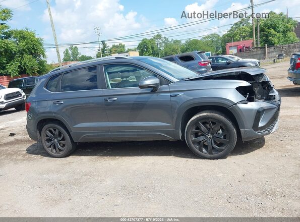 3VVSX7B28PM337276 2023 VOLKSWAGEN TAOS Gray Widok wnętrza z tyłu