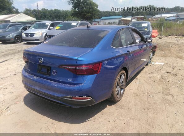 3VW7M7BU7PM026367 2023 VOLKSWAGEN JETTA Blue Trasero derecho