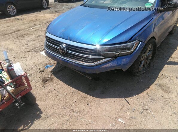 3VW7M7BU7PM026367 2023 VOLKSWAGEN JETTA Blue Vista frontal