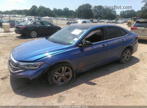 3VW7M7BU7PM026367 2023 VOLKSWAGEN JETTA Blue Vista tres cuartos delantera izquierda