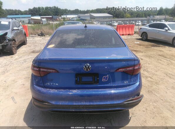3VW7M7BU7PM026367 2023 VOLKSWAGEN JETTA Blue 