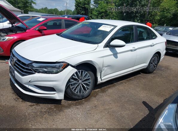 3VWC57BU7MM014727 2021 VOLKSWAGEN JETTA White Передня ліва чверть