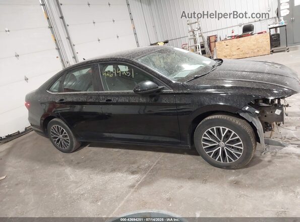 3VWC57BU8MM032959 2021 VOLKSWAGEN JETTA Черный Вид задней части салона