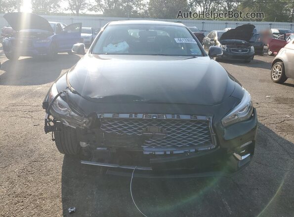 JN1EV7BP6MM707714 2021 INFINITI Q50 Black Rear view