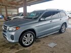 2017 Mercedes-benz Gls 450 4matic Silver vin: 4JGDF6EE3HA821893