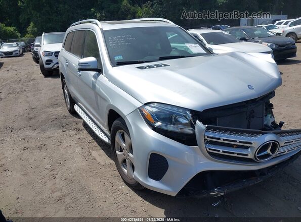 4JGDF6EE5HA893436 2017 MERCEDES-BENZ GLS 450 Silver Przód prawy