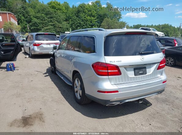 4JGDF6EE5HA893436 2017 MERCEDES-BENZ GLS 450 Silver Tył lewy