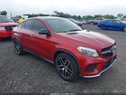 2016 Mercedes-benz Gle 450 Amg Coupe 4matic Red vin: 4JGED6EB4GA016371