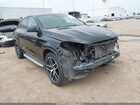 2016 Mercedes-benz Gle 450 Amg Coupe 4matic Black vin: 4JGED6EB4GA021229