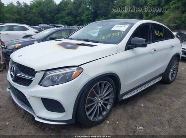 4JGED6EB6HA082258 2017 MERCEDES-BENZ AMG GLE 43 COUPE White Przód lewy