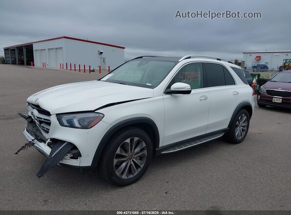 4JGFB4JB6NA763228 2022 MERCEDES-BENZ GLE 350 White Przód lewy