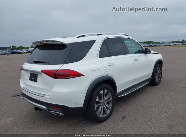4JGFB4JB6NA763228 2022 MERCEDES-BENZ GLE 350 White Tył prawy