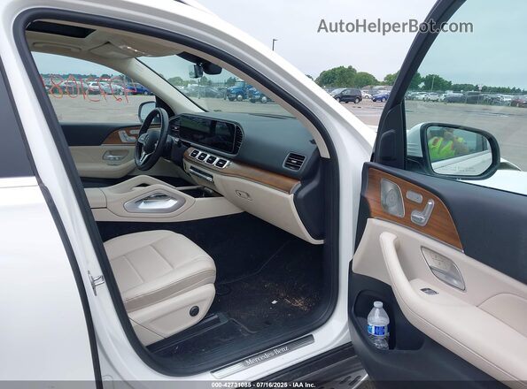4JGFB4JB6NA763228 2022 MERCEDES-BENZ GLE 350 White Widok wnętrza z przodu