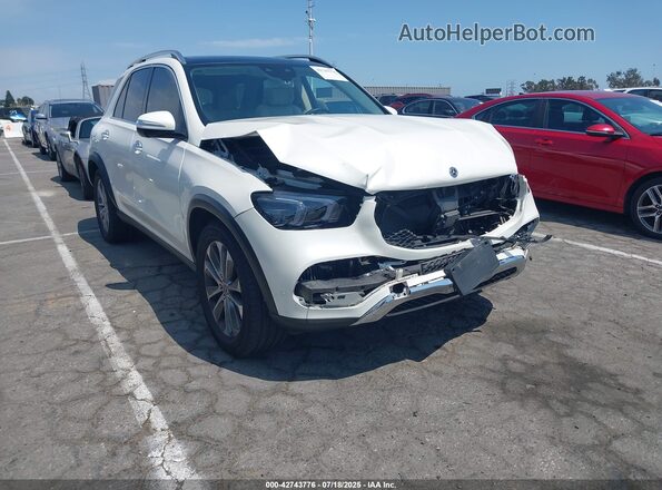 4JGFB4KB2LA192039 2020 MERCEDES-BENZ GLE 350 White Передня права чверть