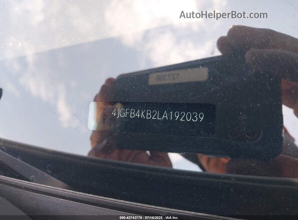 4JGFB4KB2LA192039 2020 MERCEDES-BENZ GLE 350 White Вид підкапотного простору
