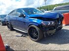 2021 Mercedes-benz Amg Gle 53 Coupe 4matic Dark Blue vin: 4JGFD6BB4MA537692