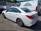 2018 Subaru Legacy 2.5i White vin: 4S3BNAB65J3014879