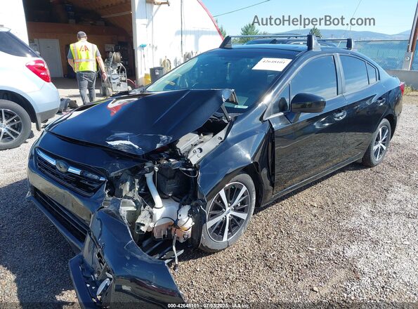 4S3GKAD65P3604150 2023 SUBARU IMPREZA Черный Передняя левая четверть
