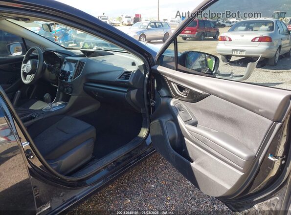 4S3GKAD65P3604150 2023 SUBARU IMPREZA Черный Вид салона спереди
