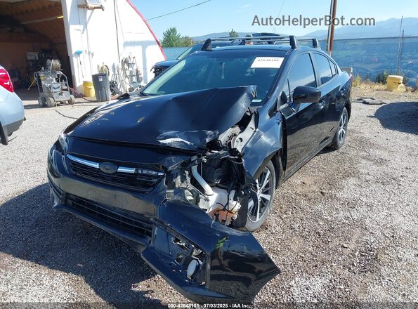 4S3GKAD65P3604150 2023 SUBARU IMPREZA Черный Вид спереди