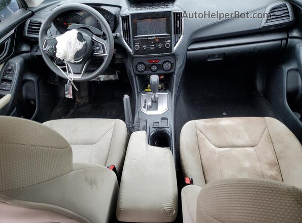 4S3GTAB64L3732891 2020 SUBARU IMPREZA White Առջևի վահանակի տեսք