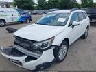 2018 Subaru Outback 2.5i Premium Белый vin: 4S4BSACC4J3227900