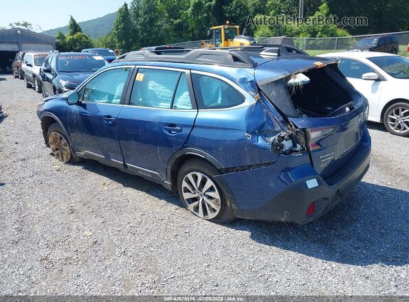 4S4BTAAC0L3209719 2020 SUBARU OUTBACK Blue Trasero izquierdo