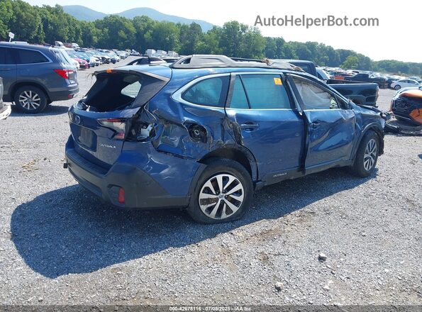 4S4BTAAC0L3209719 2020 SUBARU OUTBACK Blue Trasero derecho