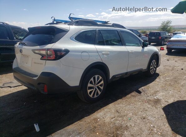 4S4BTAAC9M3127781 2021 SUBARU OUTBACK White Tył prawy