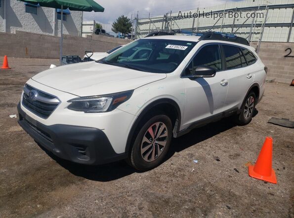 4S4BTAAC9M3127781 2021 SUBARU OUTBACK White Przód lewy