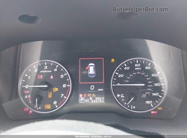 4S4BTADC3M3106789 2021 SUBARU OUTBACK Red Widok tylnych siedzeń