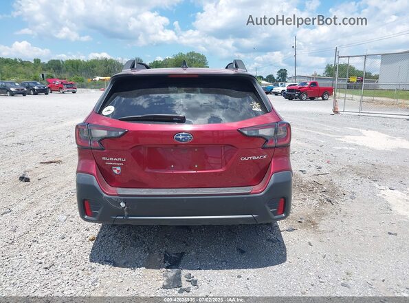 4S4BTADC3M3106789 2021 SUBARU OUTBACK Red 